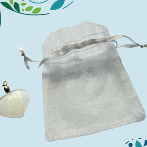 Selenite Heart Pendant