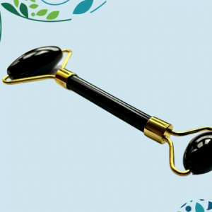 Gem Face Roller  - Protection (Black Obsidian)