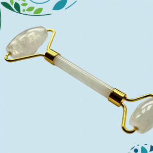 Gem Face Roller - Spiritual Receptiveness (Rock Quartz)