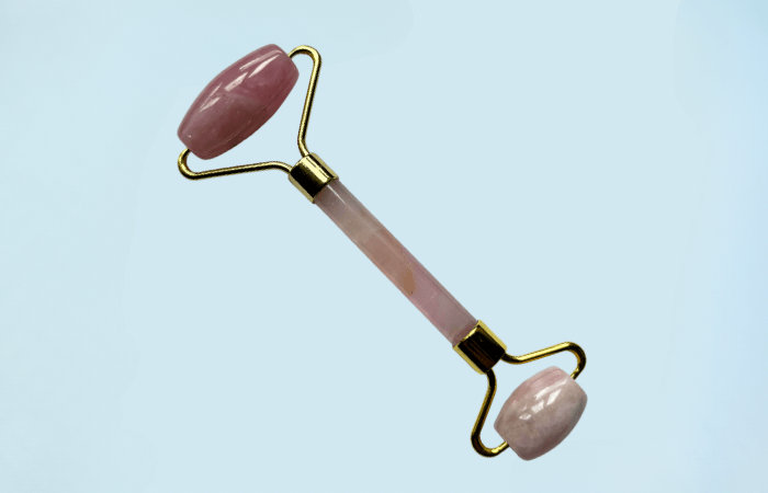 Gem Face Roller - Trust & Harmony (Rose Quartz) - Image 2