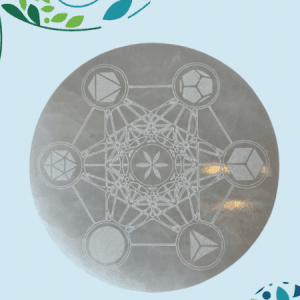 Sacred Geometry Charging Plate (18cm)