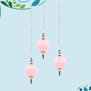 Rose Quartz Sphere Pendulum