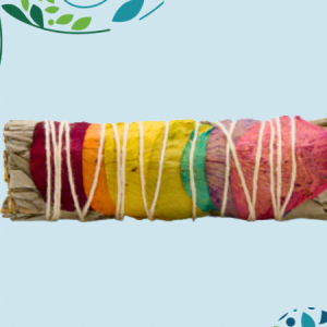 Smudge Stick - 7 Chakra Rose Petals (10cm)