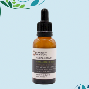 Hyaluronic Acid - Nourish & Revitalise - Facial Serum (30ml)