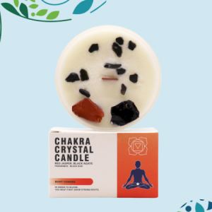 Chakra Crystal Candle – Root Chakra